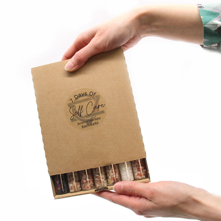 Bath Salts in Vials - Gift Pack of 7 - Ditzy Petunia