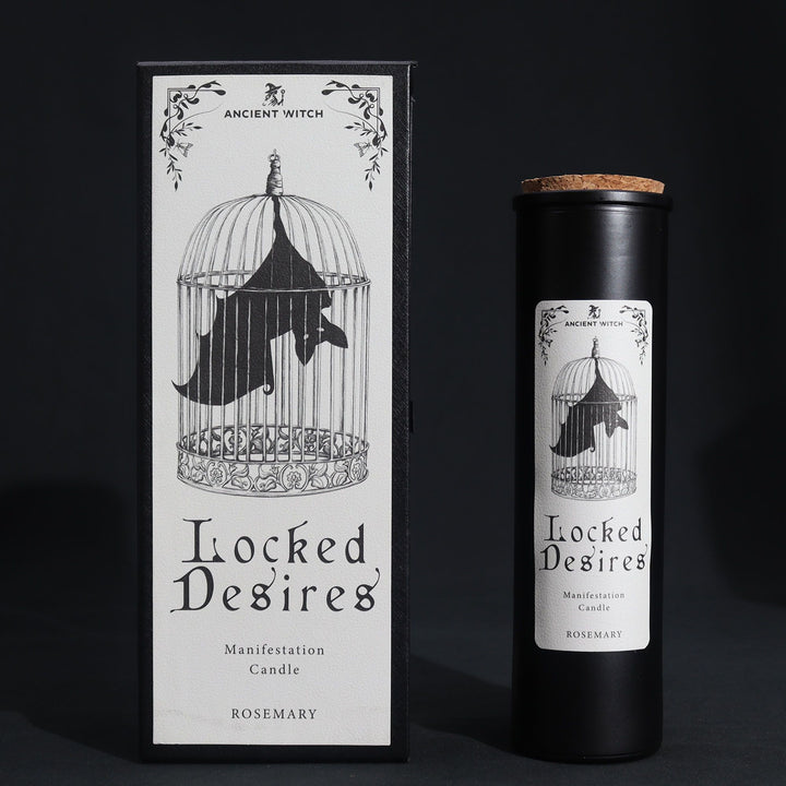 Ancient Witch Ritual Candles - Locked Desires - Ditzy Petunia