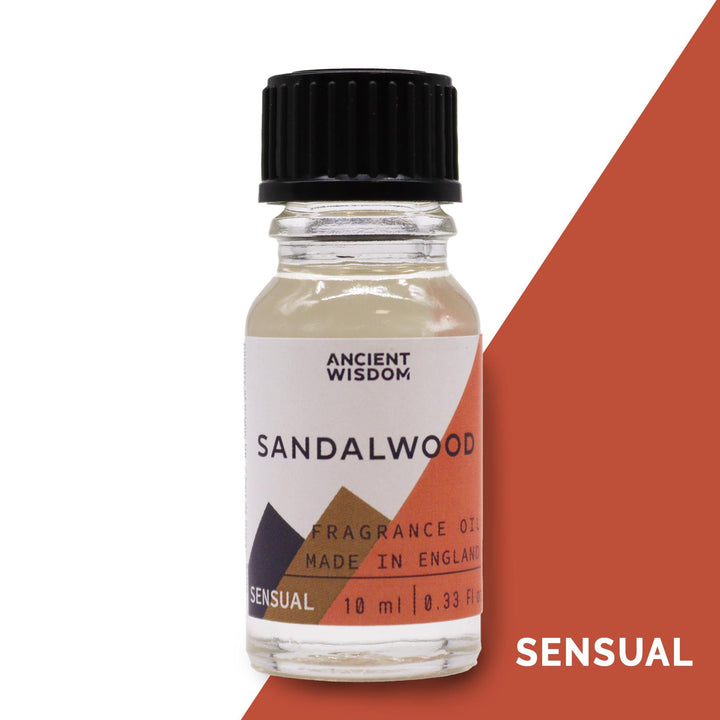 10ml Sandalwood Fragrance Oil - Ditzy Petunia