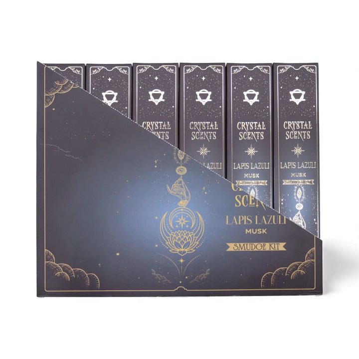 Lapis Crystal Scents Smudge Incense - Musk - Ditzy Petunia