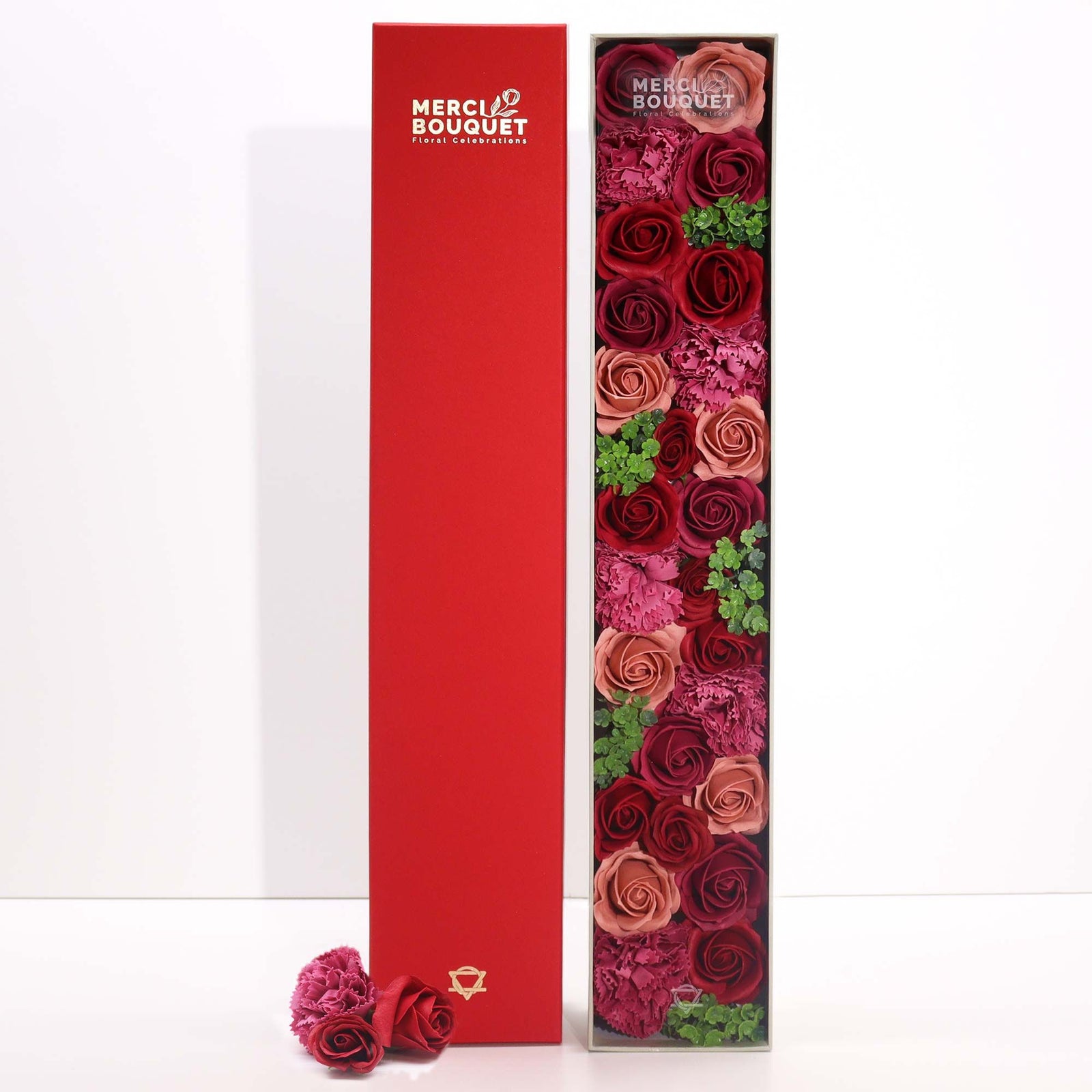 Extra Long Box - Vintage Roses - Ditzy Petunia