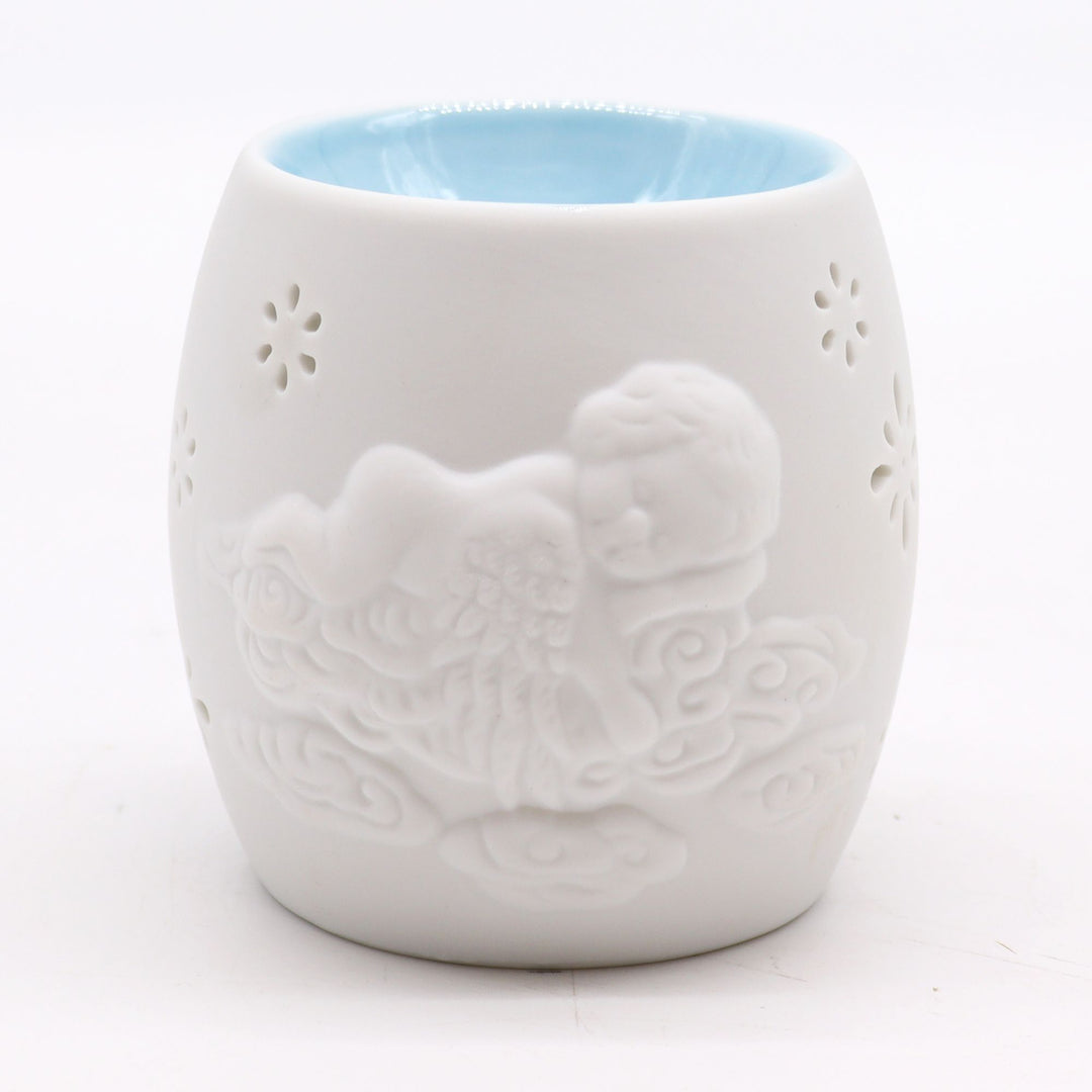 Cherubs Oil Burner - Assorted Design - Ditzy Petunia