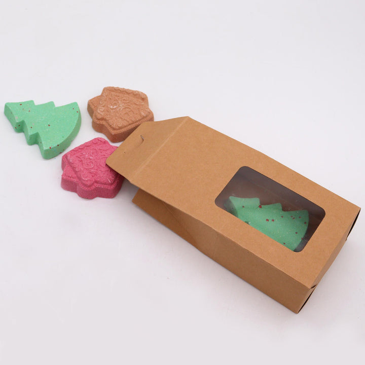 Gingerbread Town Christmas Bath Bomb Gift Pack - Ditzy Petunia