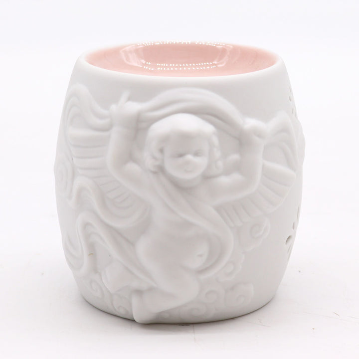 Cherubs Oil Burner - Assorted Design - Ditzy Petunia