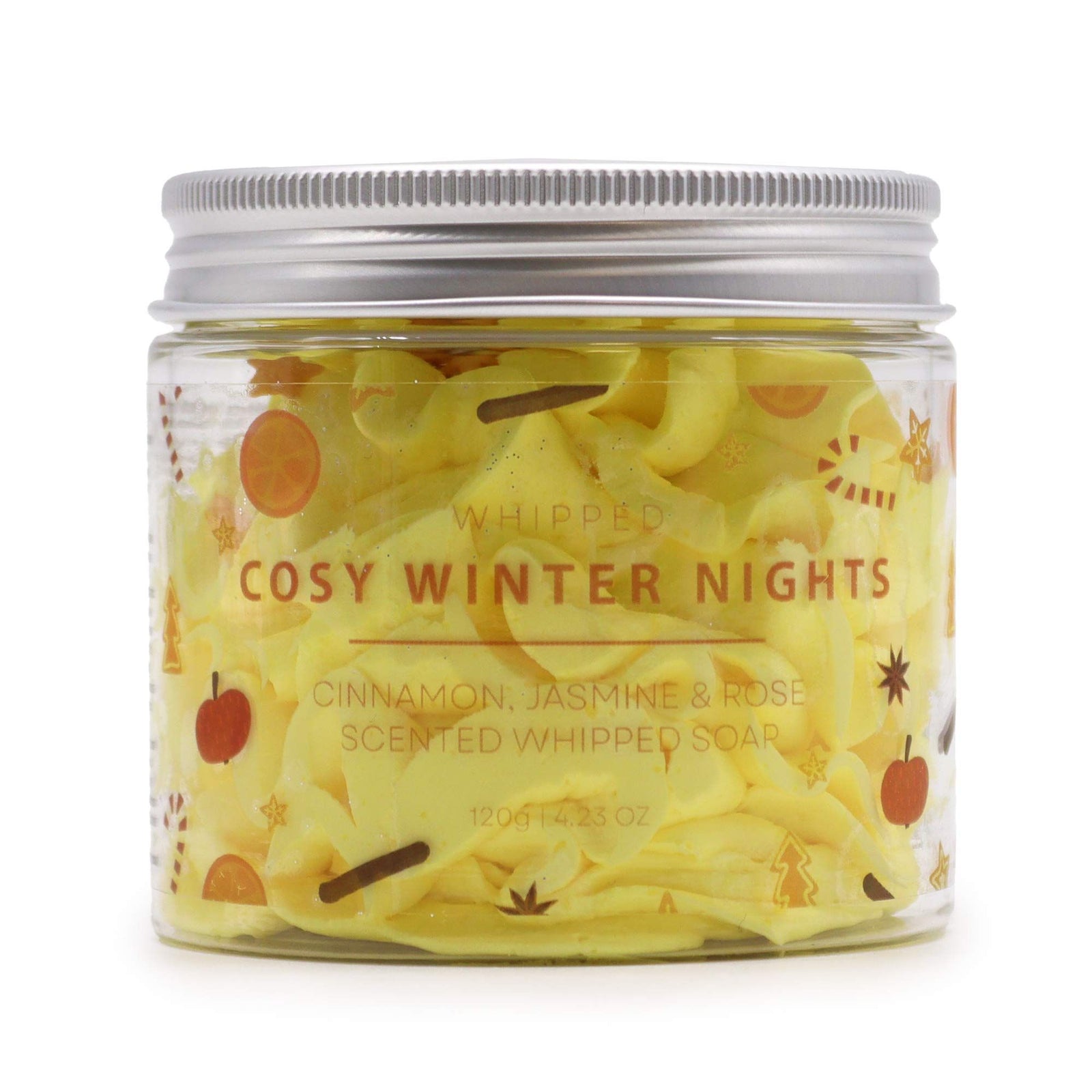 Cosy Winter Nights Whipped Soap 120g - Ditzy Petunia