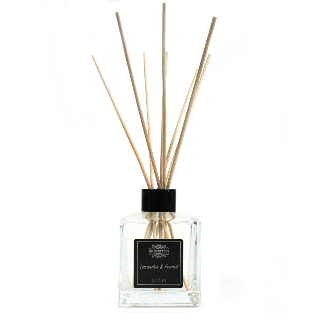 200ml Lavender &amp; Fennel Essential Oil Reed Diffuser - Ditzy Petunia