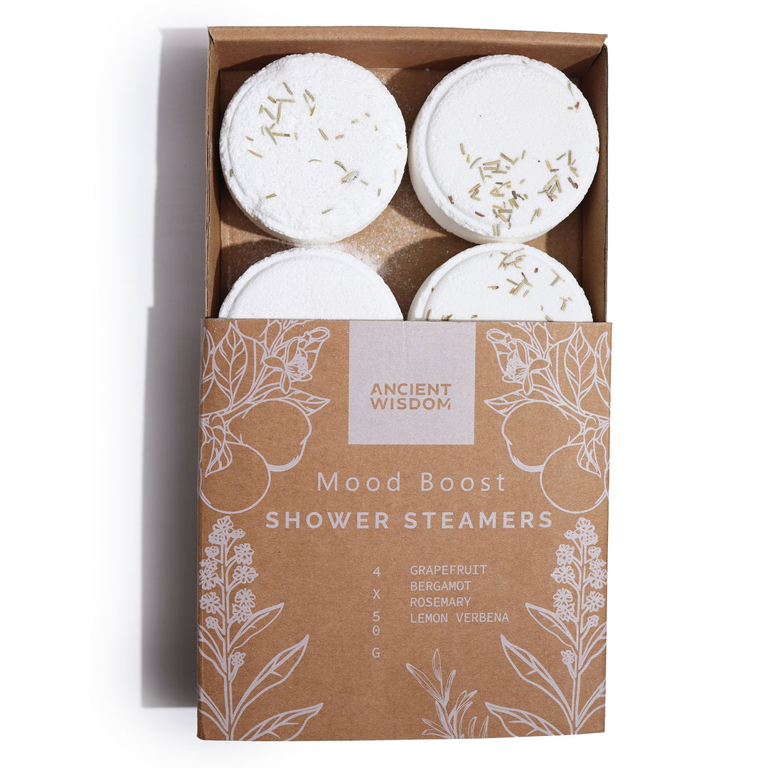 Zen Shower Steamers - Therapy Wellness Gift Set - Mood Boost - Ditzy Petunia