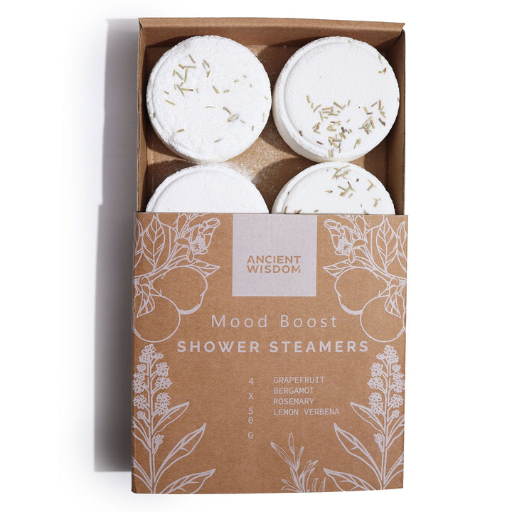 Zen Shower Steamers - Therapy Wellness Gift Set - Mood Boost - Ditzy Petunia