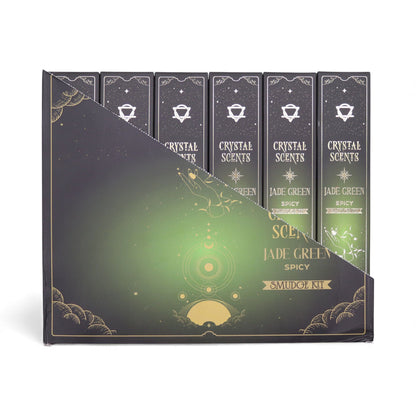 Jade Crystal Scents Smudge Incense - Spicy