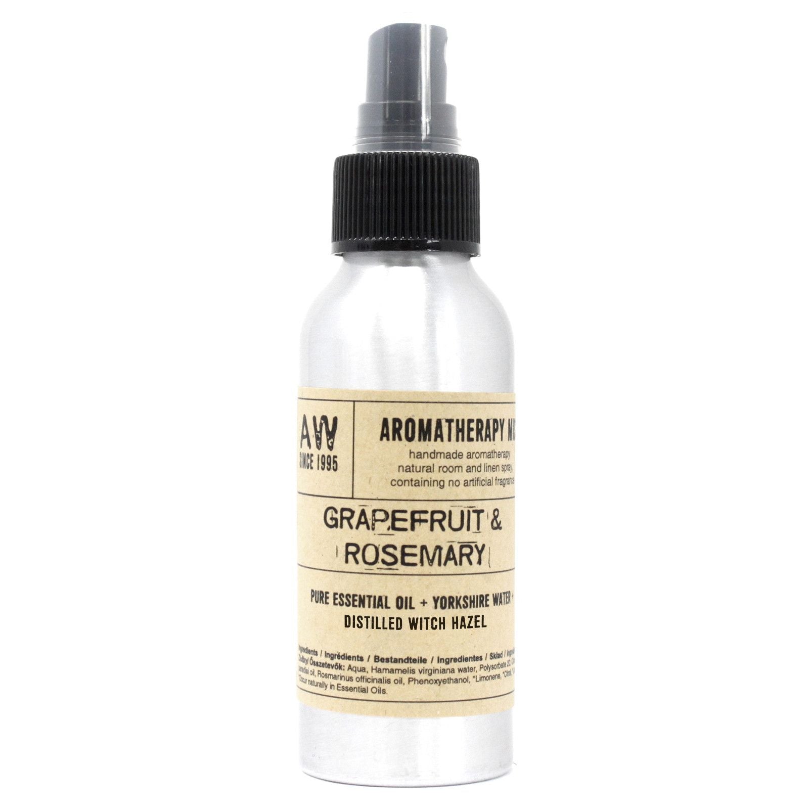 100ml Essential Oil Mist - Graperfruit and Rosemary - Ditzy Petunia