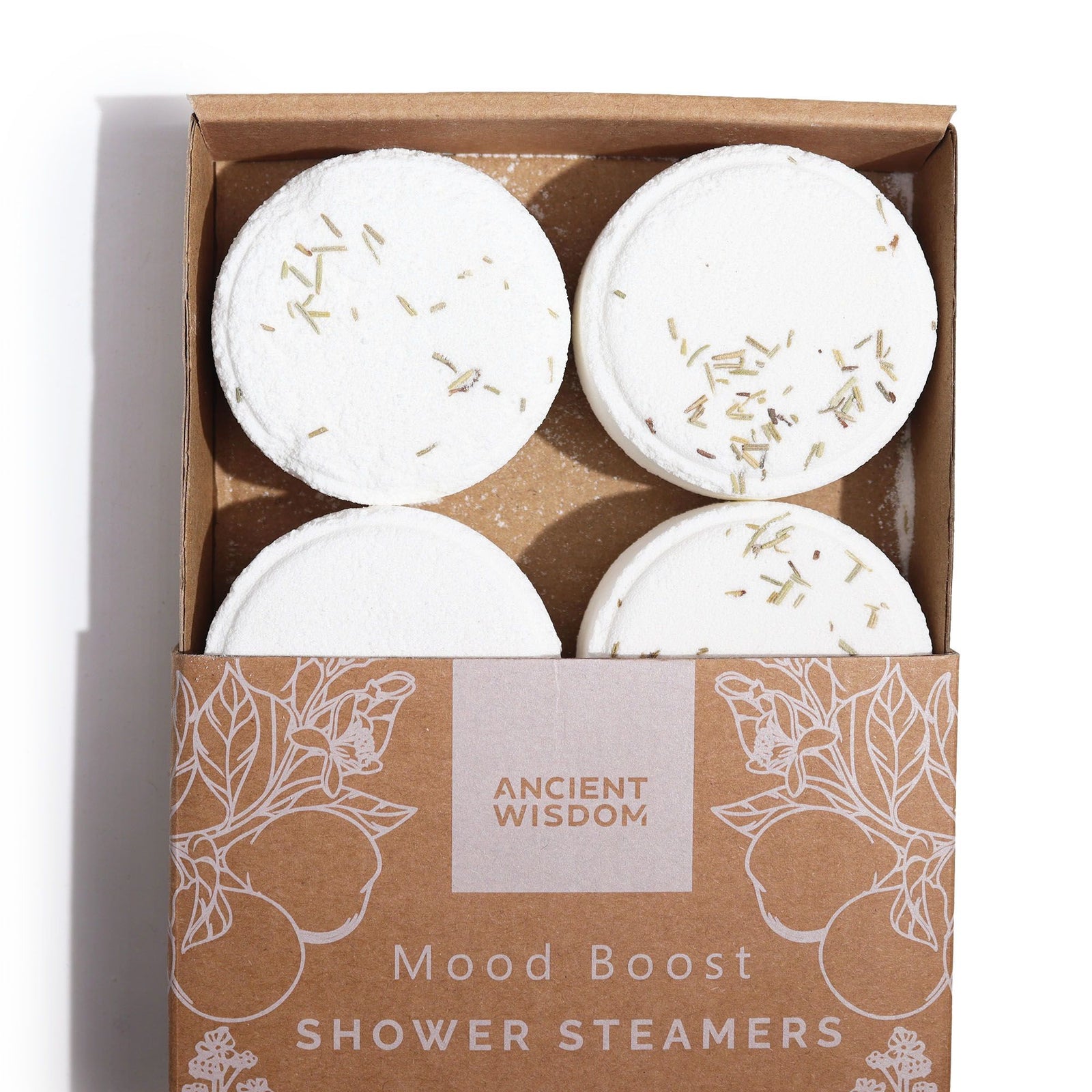 Zen Shower Steamers - Therapy Wellness Gift Set - Mood Boost - Ditzy Petunia