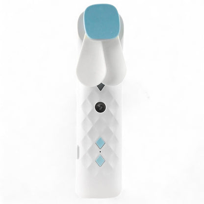 White Nano Mist Face Fan & Spray - USB chargable