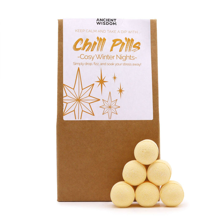 Chill Pills Gift Pack 350g - Cosy Winter Nights - Ditzy Petunia