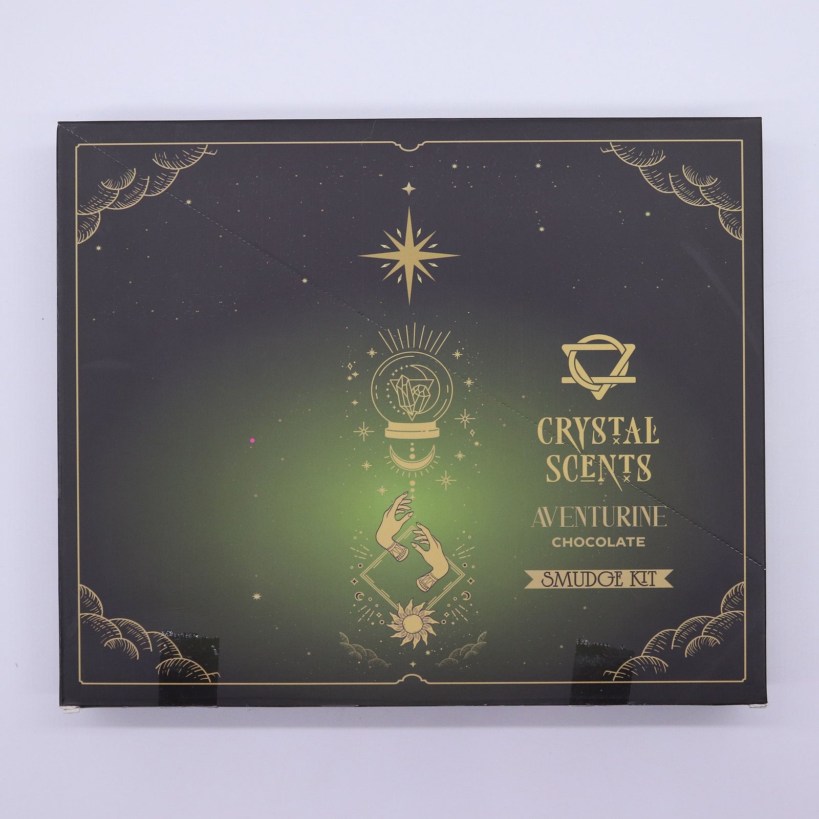 Aventurine Crystal Scents Smudge Incense - Chocolate - Ditzy Petunia