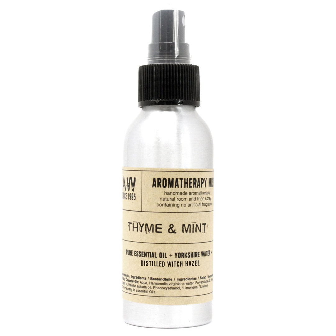 100ml Essential Oil Mist - Thyme &amp; Mint - Ditzy Petunia