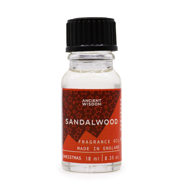 Xmas Sandalwood Fragrance 10ml - Ditzy Petunia