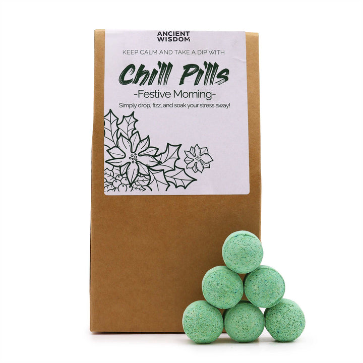 Chill Pills Gift Pack 350g - Festive Morning - Ditzy Petunia