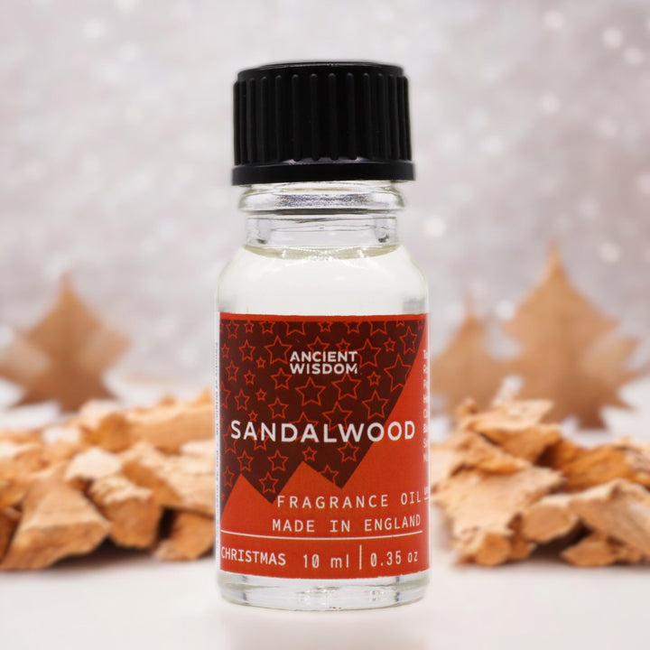 Xmas Sandalwood Fragrance 10ml - Ditzy Petunia