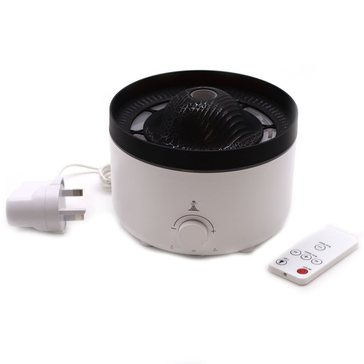 Large Volcano Effect Aroma Diffuser (plug) Two Colours - 560ml - Ditzy Petunia