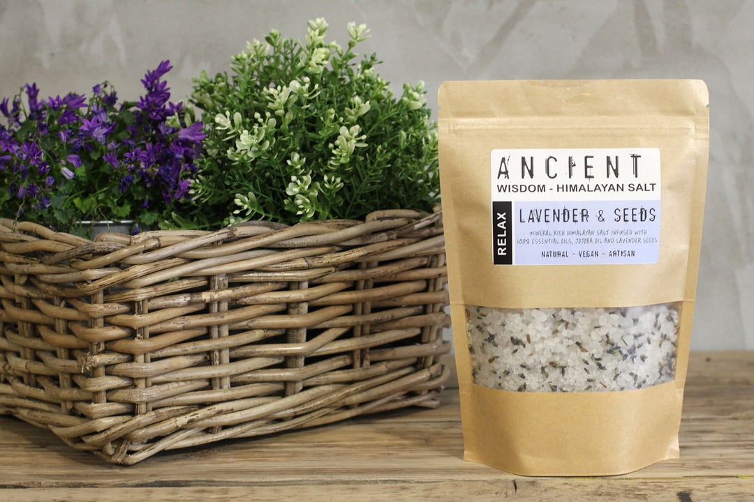 Himalayan Bath Salt Blend 500g - Relax - Ditzy Petunia