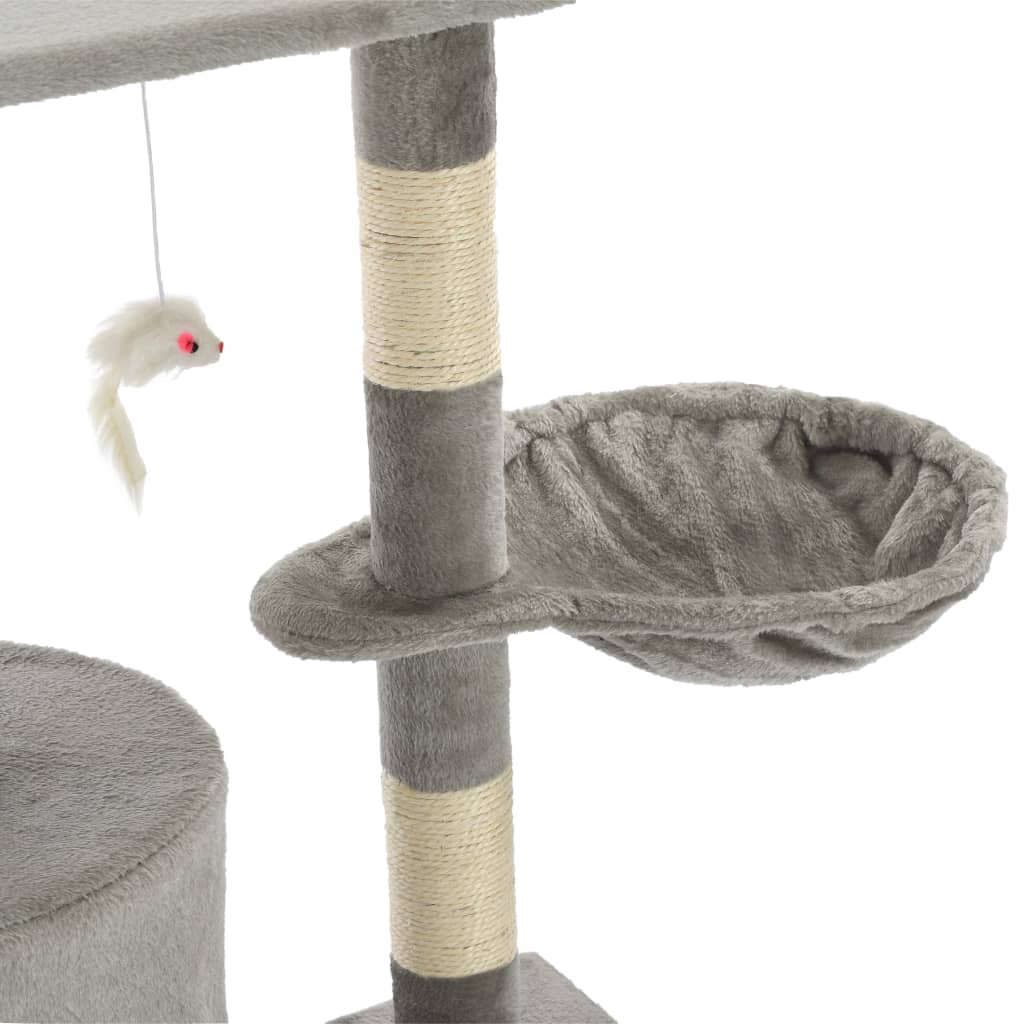 Cat Scratching Post with Sisal Posts 138 cm   Cat Scratching Post - Ditzy Petunia